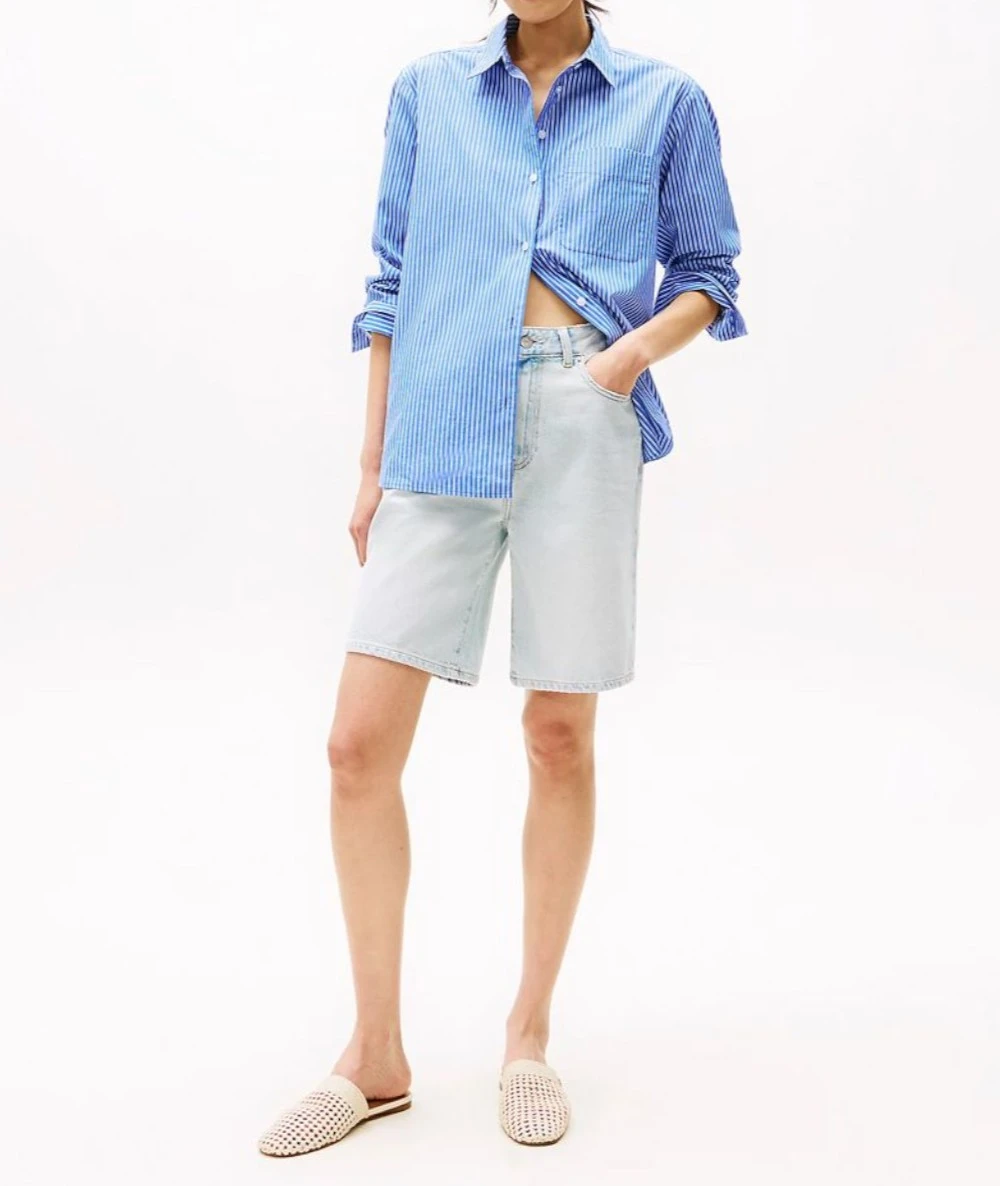 TOMMY HILFIGER Women's Comfortable Denim Shorts. 5