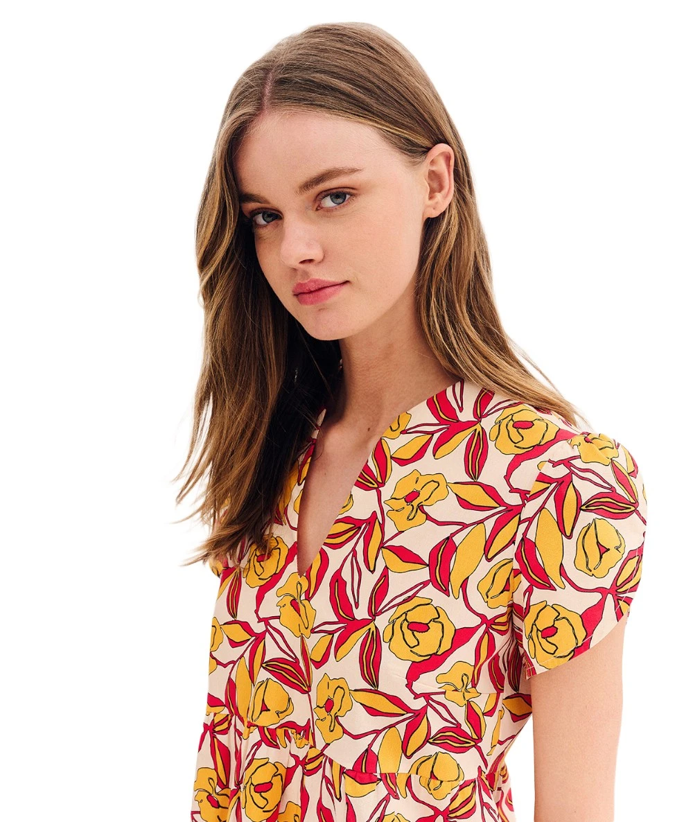 FOREL Women's printed blouse and pants set 4