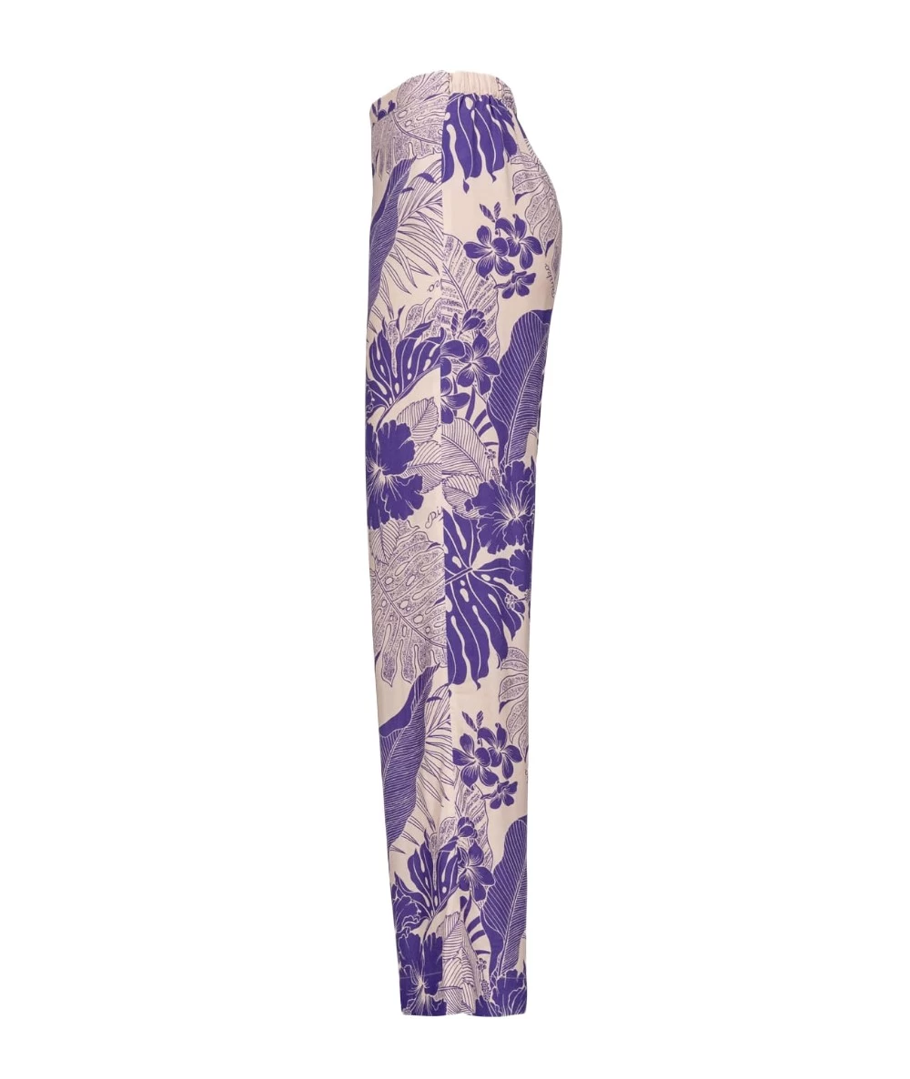 PINKO Women's Pants With Tropical Pattern. 6