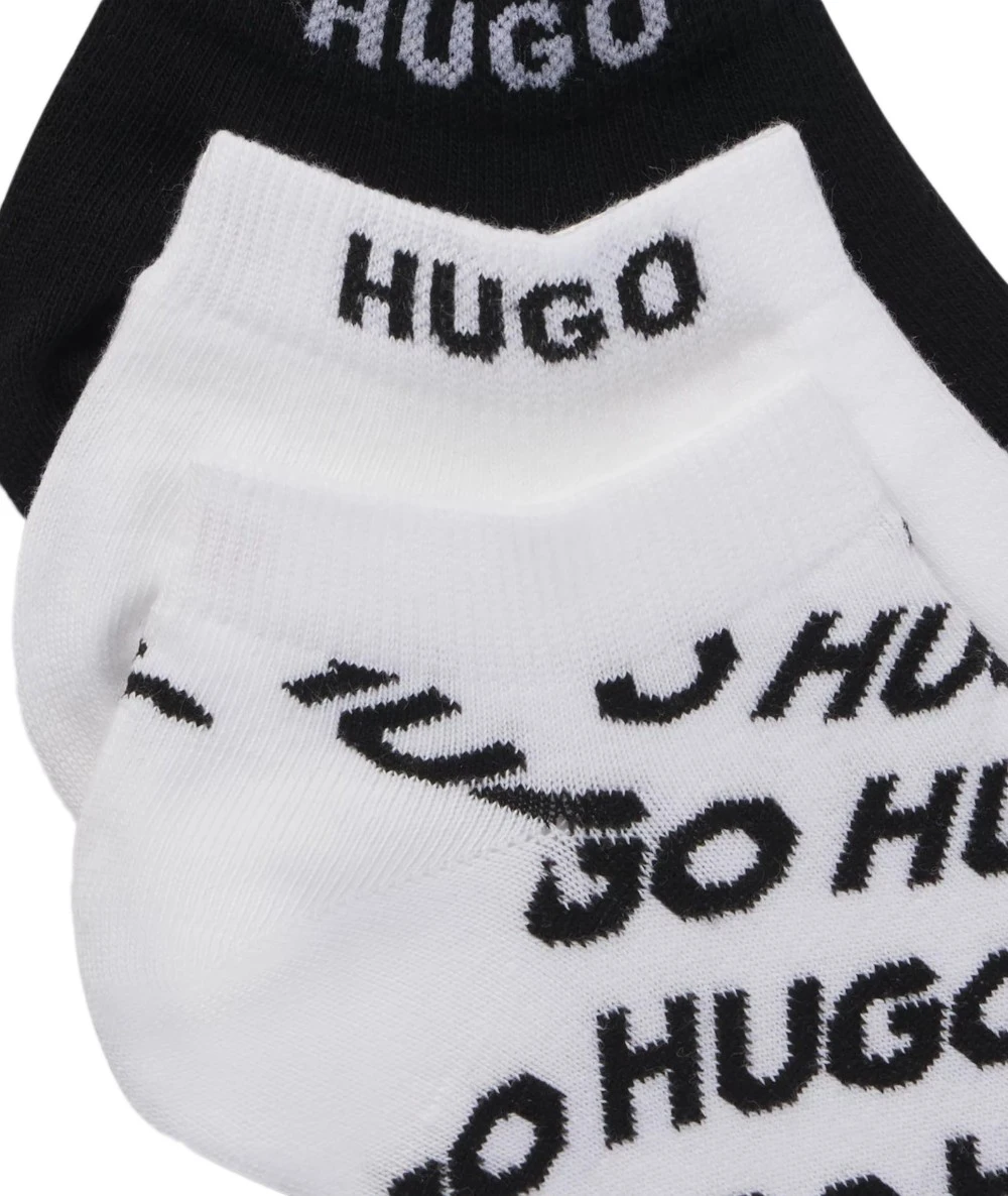 HUGO Three-pack of ankle socks in a cotton blend 3